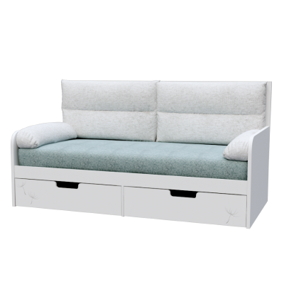 Ліжко KL-L-010 з м'якою частиною